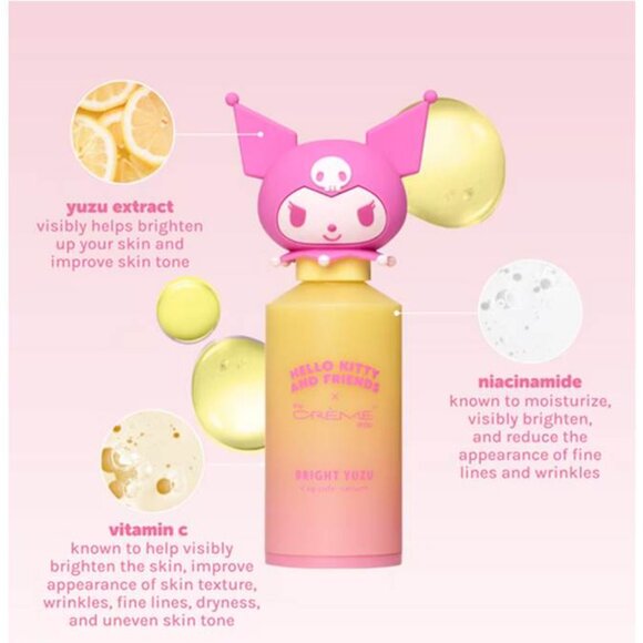 The Crème Shop Hello Kitty & Bright Yuzu Capsule Serum & Dewy Peach SET - Picture 2 of 9